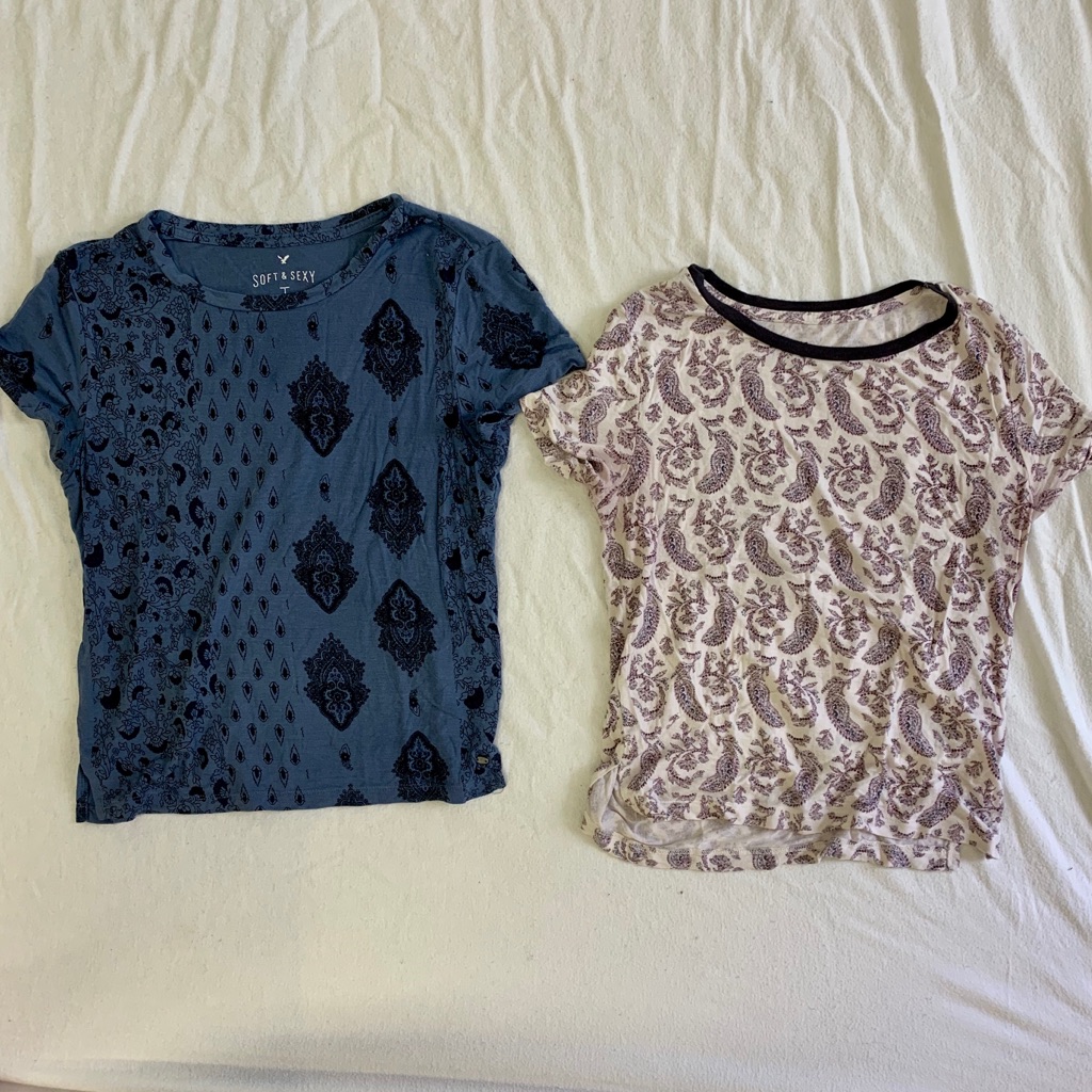 American Eagle Pattern Tee Bundle